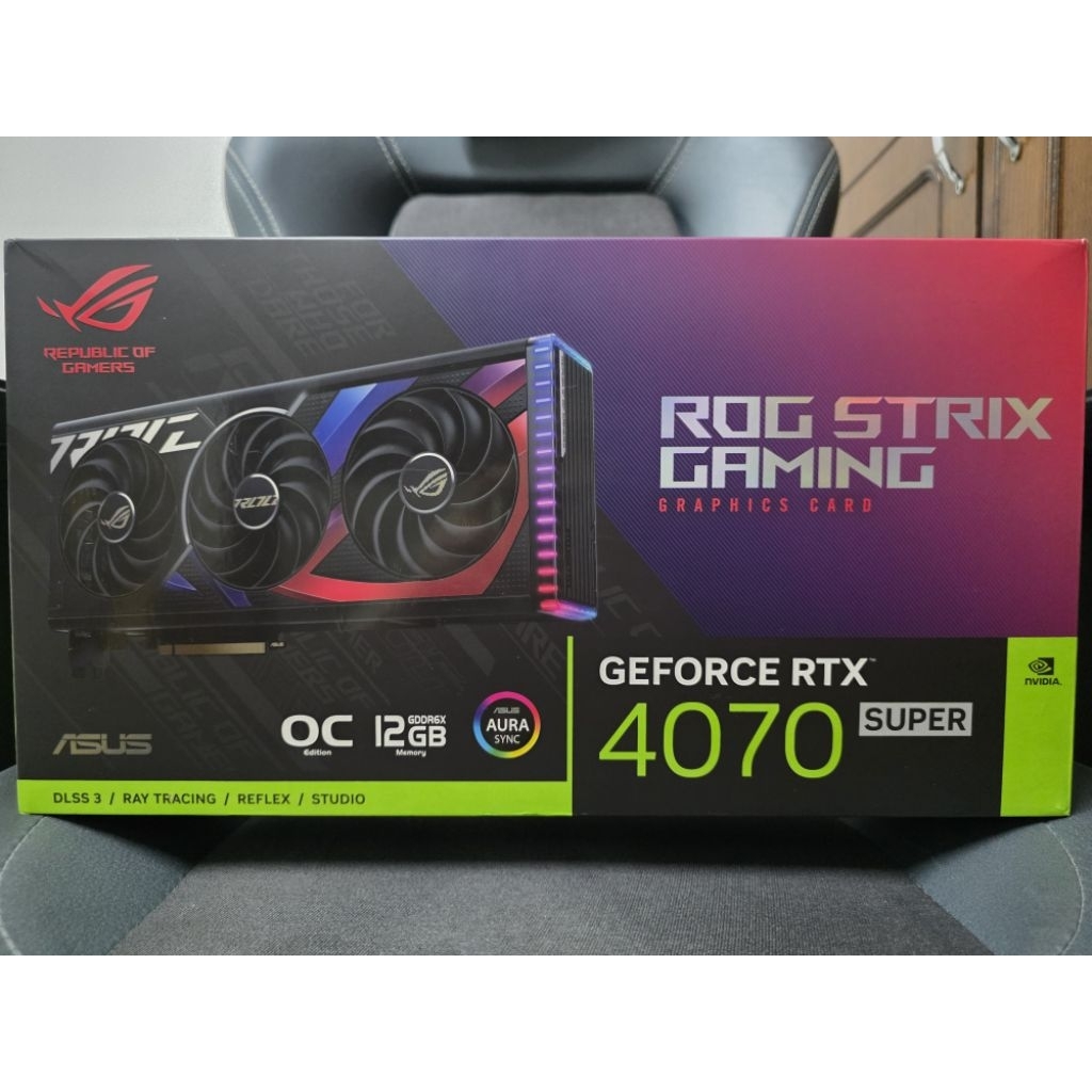 ASUS ROG STRIX RTX 4070 SUPER 12GB GDDR6X OC EDITION | Shopee Thailand