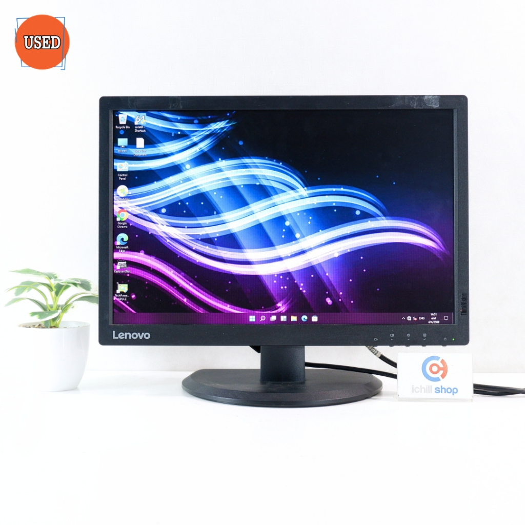MONITOR (จอมอนิเตอร์) LENOVO E2054A 19.5 INCH IPS HD+ 75Hz P13367 ...