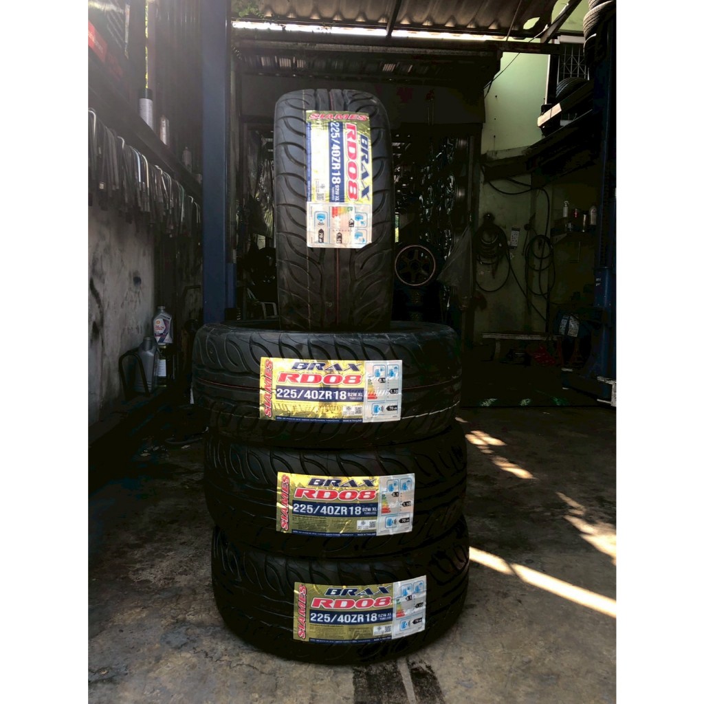 225/40R18 ปี23 SIAMES RDO8 ยางสปอร์ต ดาร์กิ้ง นุ่มเงียบ เกาะถนนดี ...