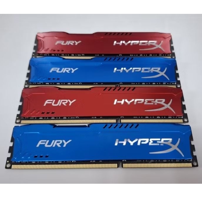 DDR3 Ram มือ 2 Kingston HyperX Fury DDR3 ความจุ 8GB บัส 1600 | Shopee ...