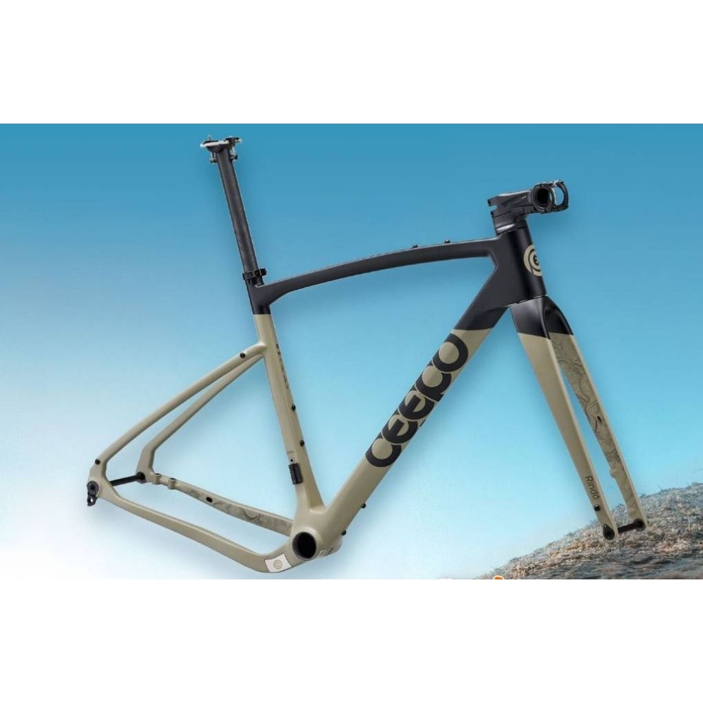 2025 CEEPO RINDO FRAMESET GRAVEL BIKE เฟรมจักรยานเสือหมอบกราเวล ...