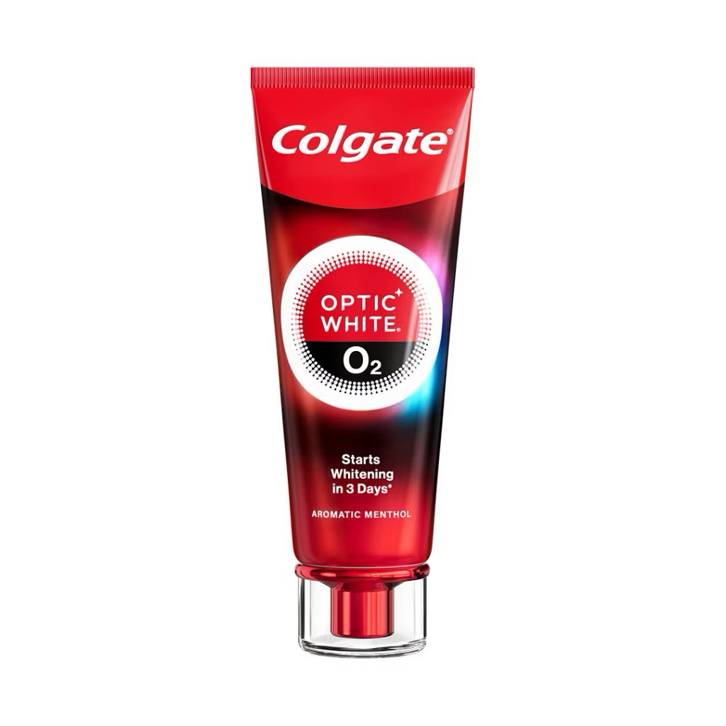 [ส่งฟรี] Colgate Optic White O2 คอลเกต ยาสีฟัน อ๊อพติค ไวท์ โอทู O2 อะ ...