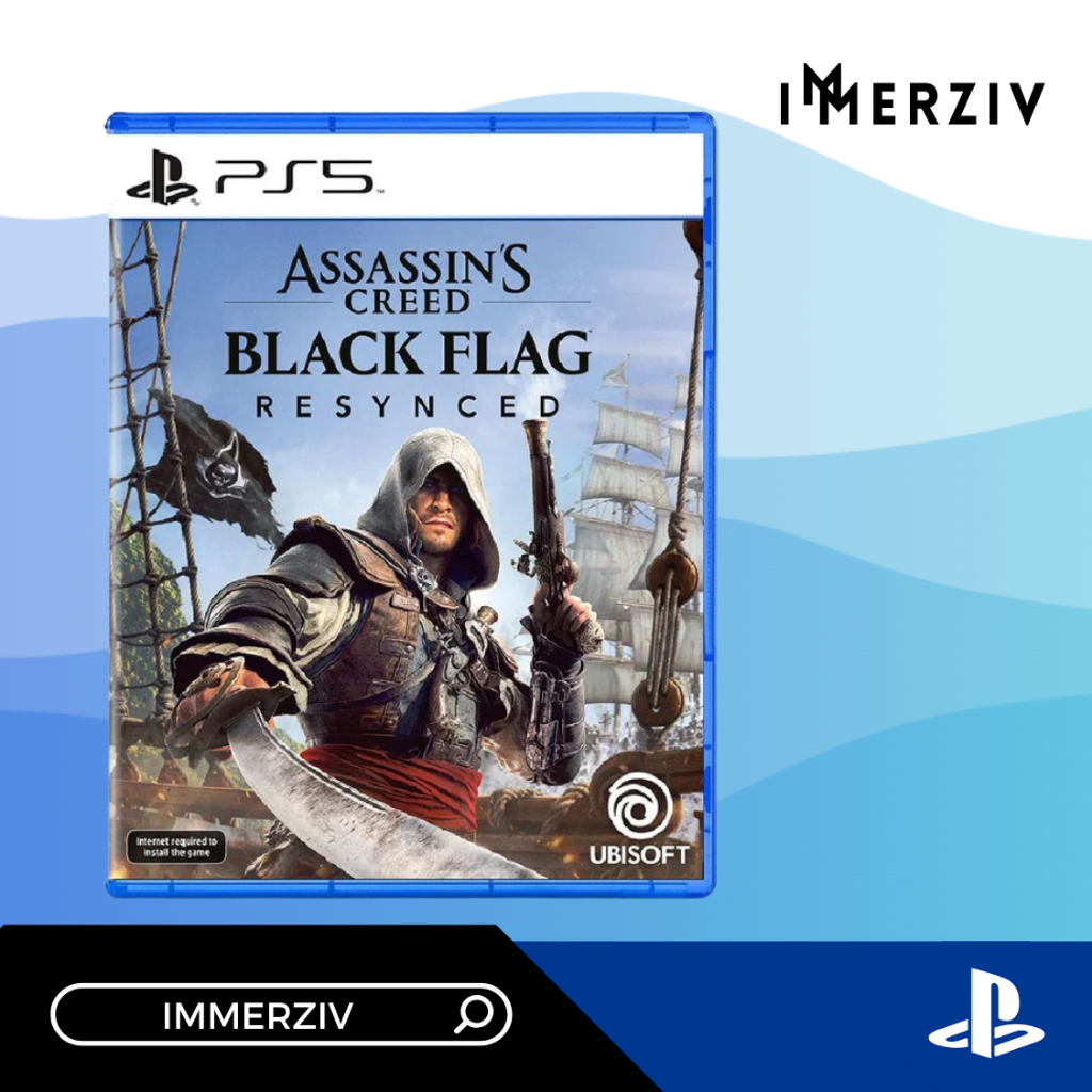 (พร้อมส่ง) PS5 ASSASSINS'S CREED BLACK FLAG RESYNC (STANDARD/COLLECTOR ...