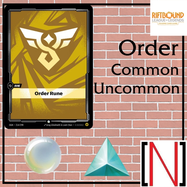 [Riftbound][Single] Order card ระดับ Common Uncommon [ภาษาอังกฤษ ...
