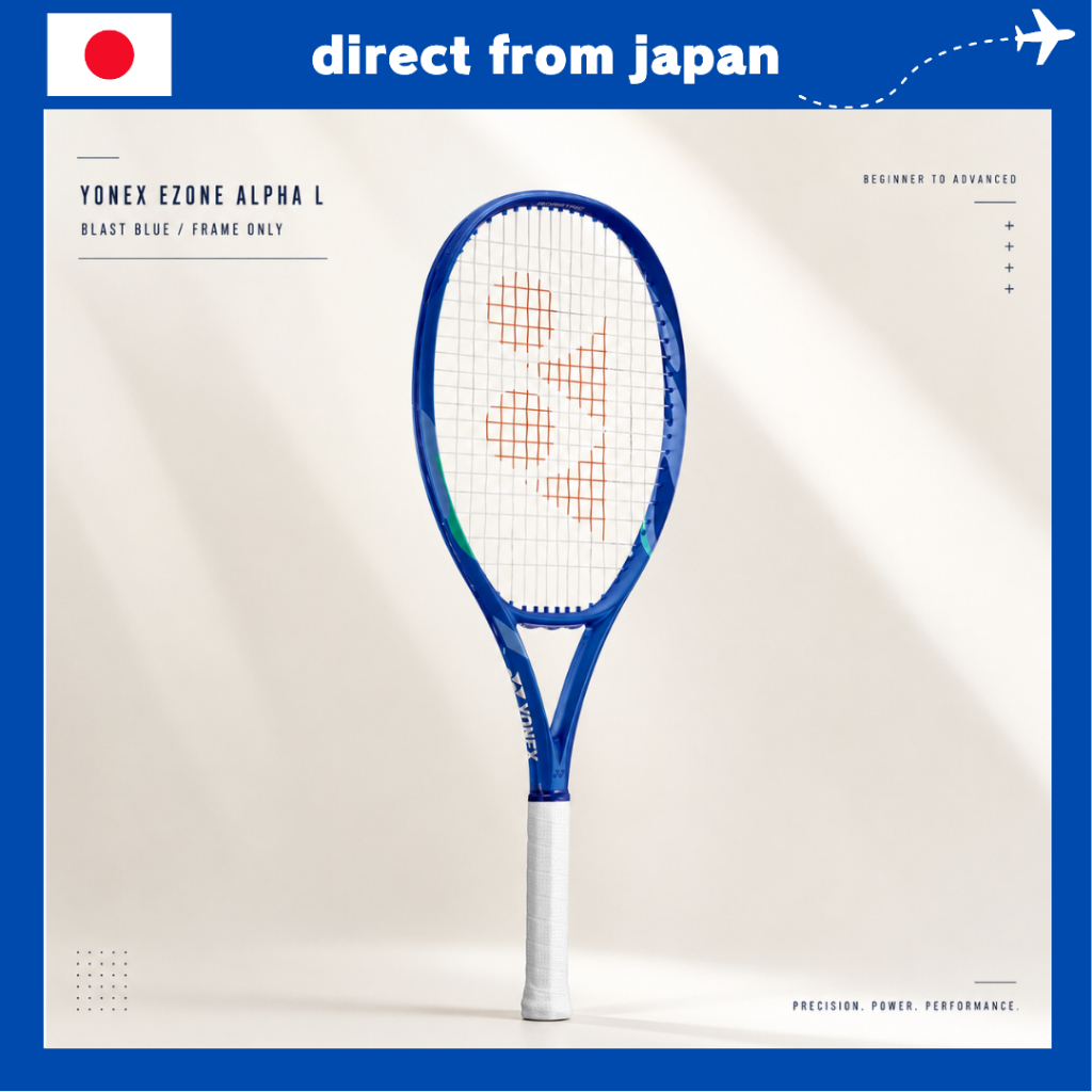 YONEX EZONE Alpha L Tennis Racket (Frame Only) – Lightweight Power ...