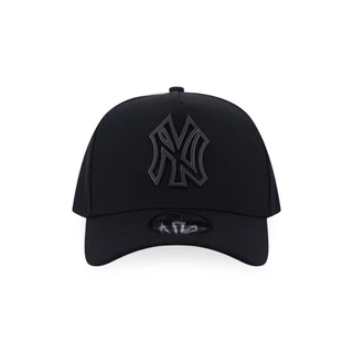 หมวกแก๊ป New Era รุ่น New York Yankees Metal Badge Matte Brushed Black 9Forty A-Frame Cap