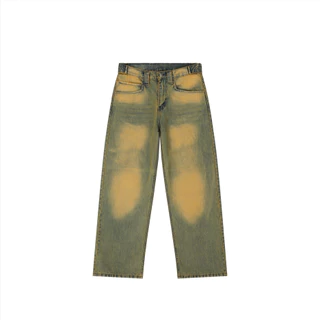Velika™ │กางเกง BAGGY JEANS UNISEX [SUNBURST]