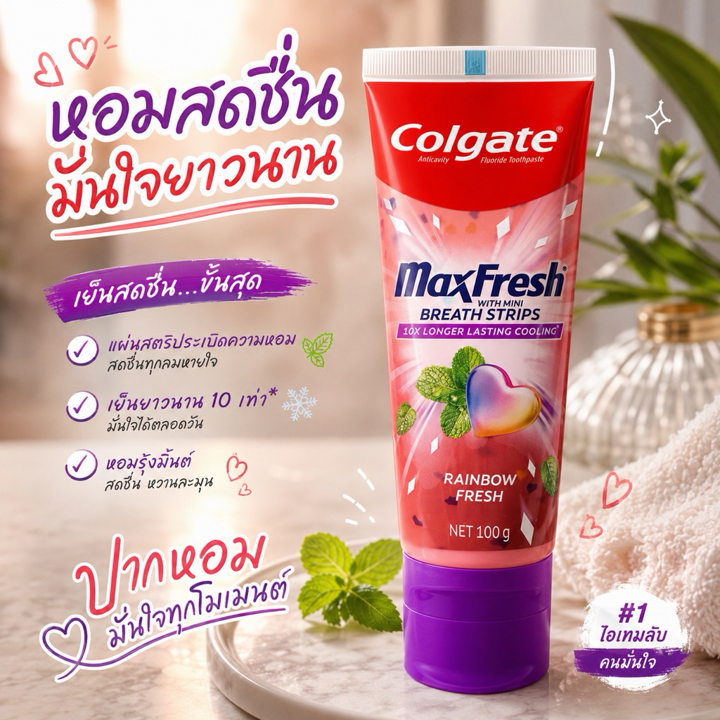 Colgate Max Fresh Max Fresh Rainbow Fresh 100g