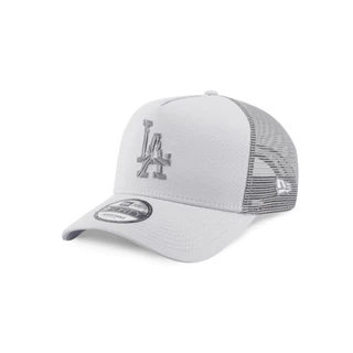 หมวกแก๊ป New Era รุ่น Los Angeles Dodgers Shattered Logo Silver Snow 9Forty A-Frame Trucker Cap