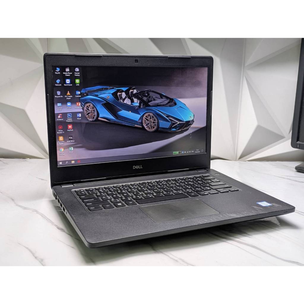 second hand notebook Dell Latitude 3480 สเปก intel Core i7-7500U (gen7 ...