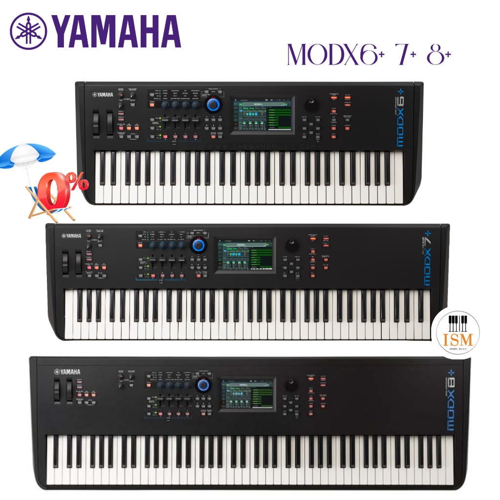 Yamaha MODX6+ MODX7+ MODX8+ ซินธิไซเซอร์ Synthesizers คีย์บอร์ด ...
