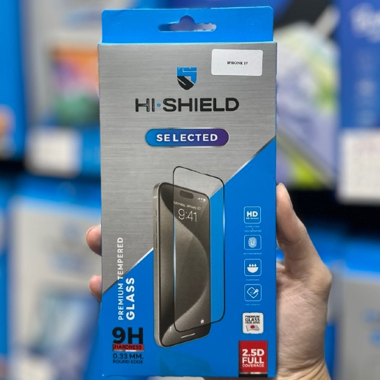 Hi-Shield Selected 2.5D Full Coverage [สำหรับ iPhone 17 ทุกรุ่น] กระจก ...