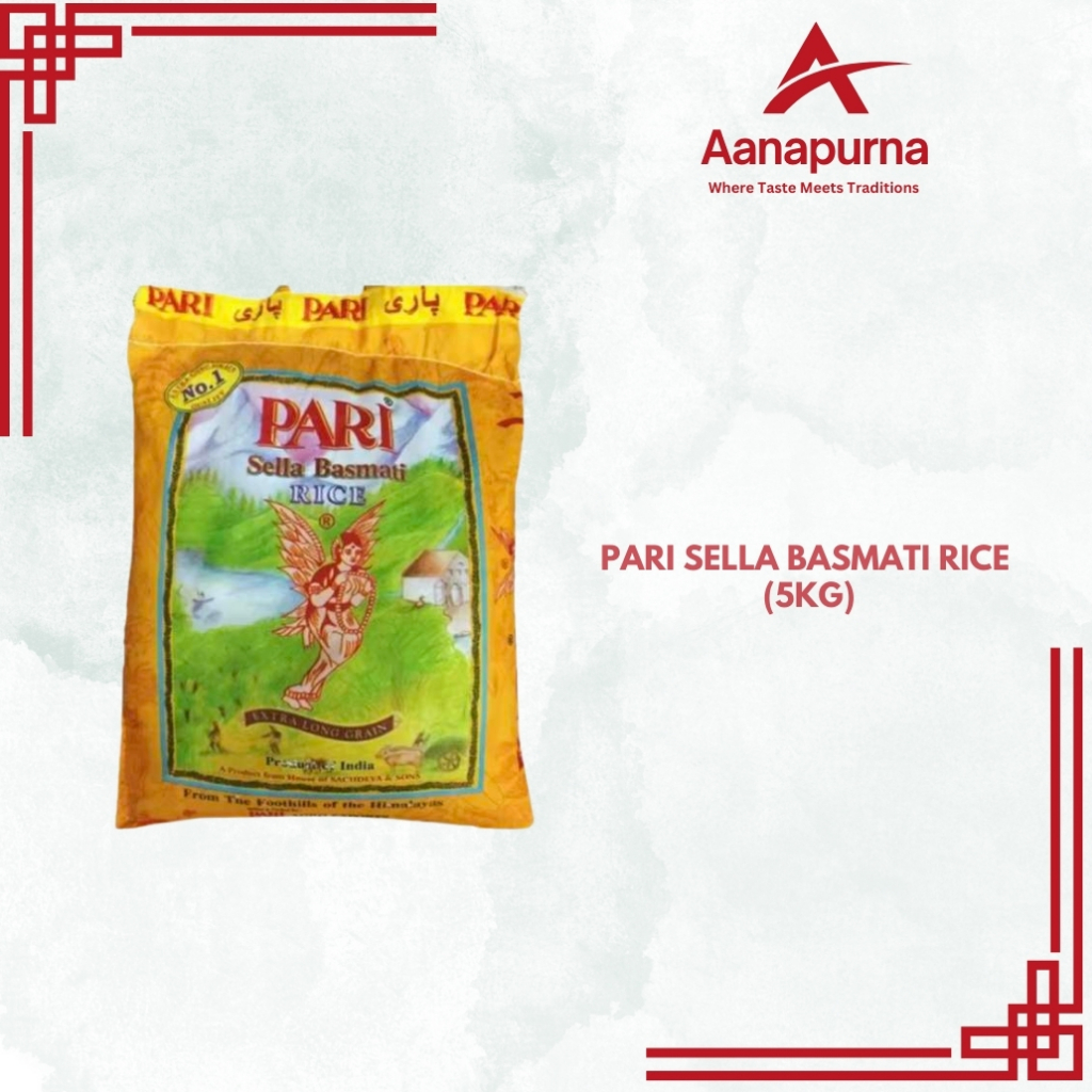 Pari Sella Basmati Rice 5KG | Shopee Thailand