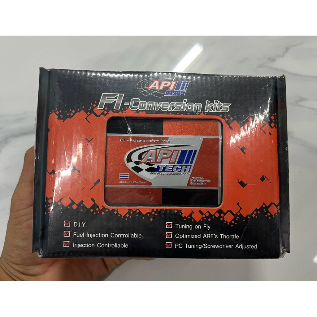 API Tech FI Conversion Kitset ชุดสาย/กล่องแปลงคาร์บูเป็นหัวฉีด รถ ...