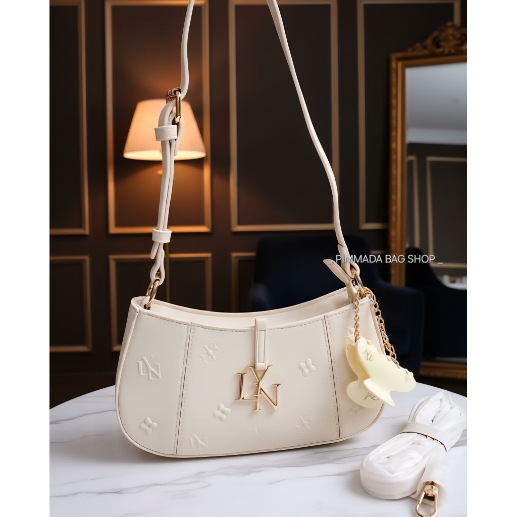 🌈พร้อมส่ง 𝐋𝐘𝐍 WENDY BRIGHTON SHOULDER BAG กระเป๋าทรงพอช