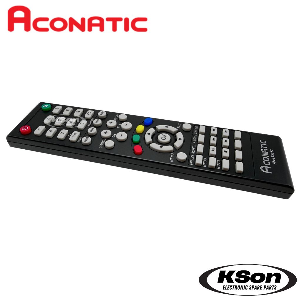 รีโมททีวี อะโคนาติก อะไหล่ทีวี Aconatic Television Remote Control รุ่น ...