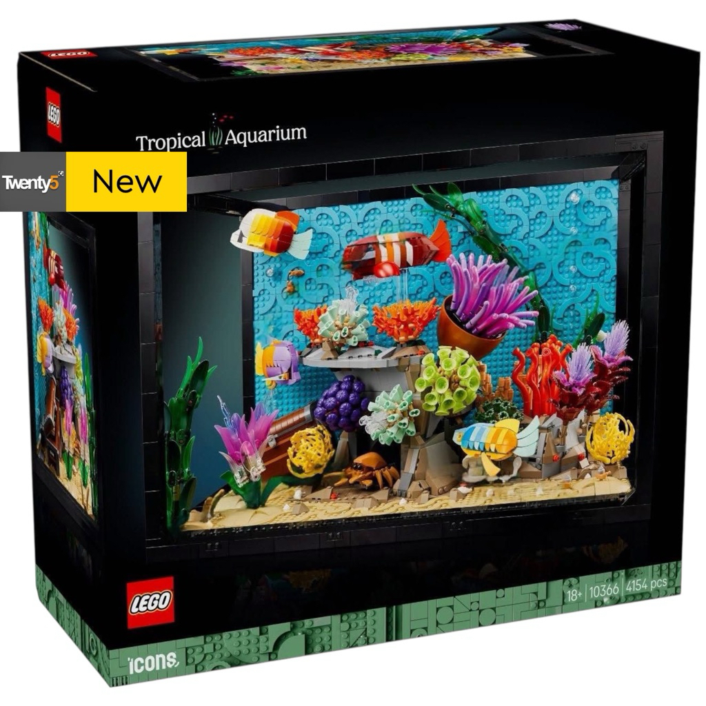 Lego Icons 10366 Tropical Aquarium | Shopee Thailand