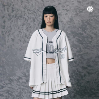 Highschool Sports Collection 2025 Basic Baseball Jersey เสื้อเบสบอลโอเวอร์ไซส์ เบสิค - OTB24481