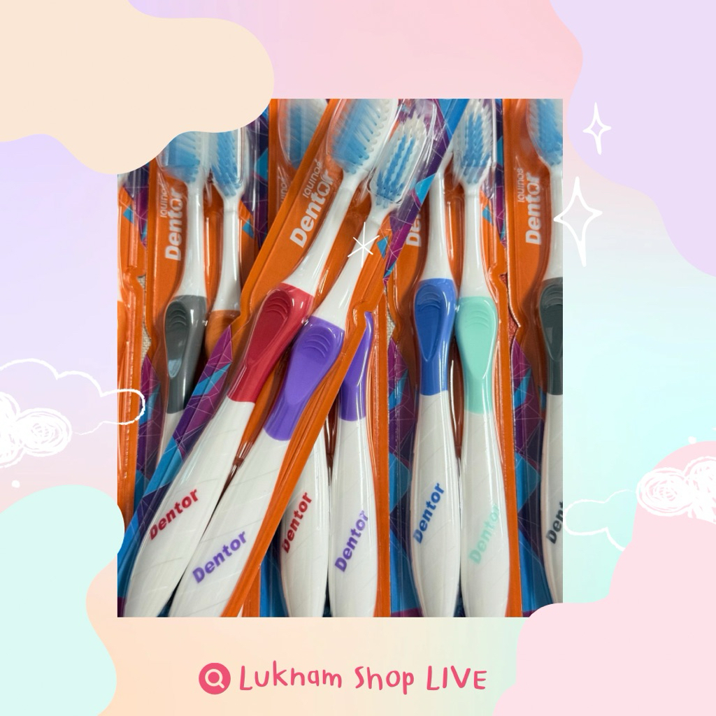 แปรงฟัน Dentor (แพ็คคู่) | Shopee Thailand
