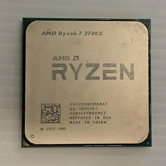 AMD Ryzen 7 2700X 3.7GHz 8Core 16Thread 105W Socket AM4 Support B450 B350 X370 e