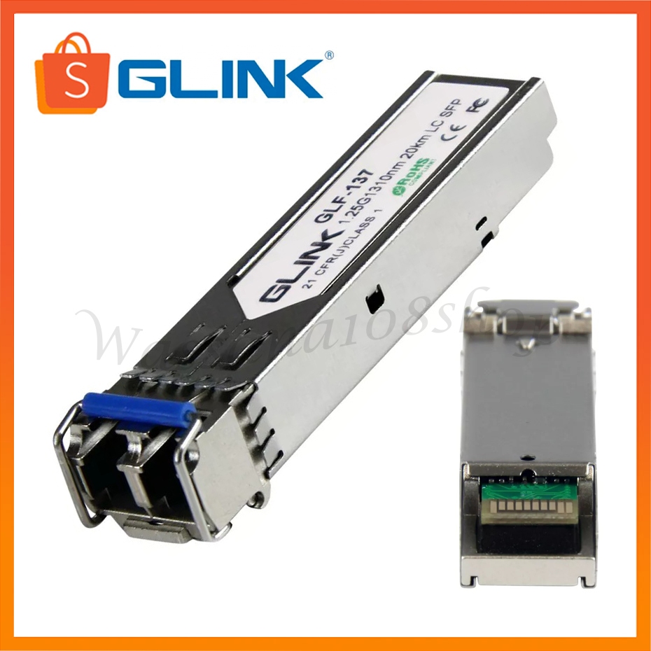 Glink GLF-137 SFP Module 1.25G 20KM Single Mode ,Duplex LC,1310NM ...