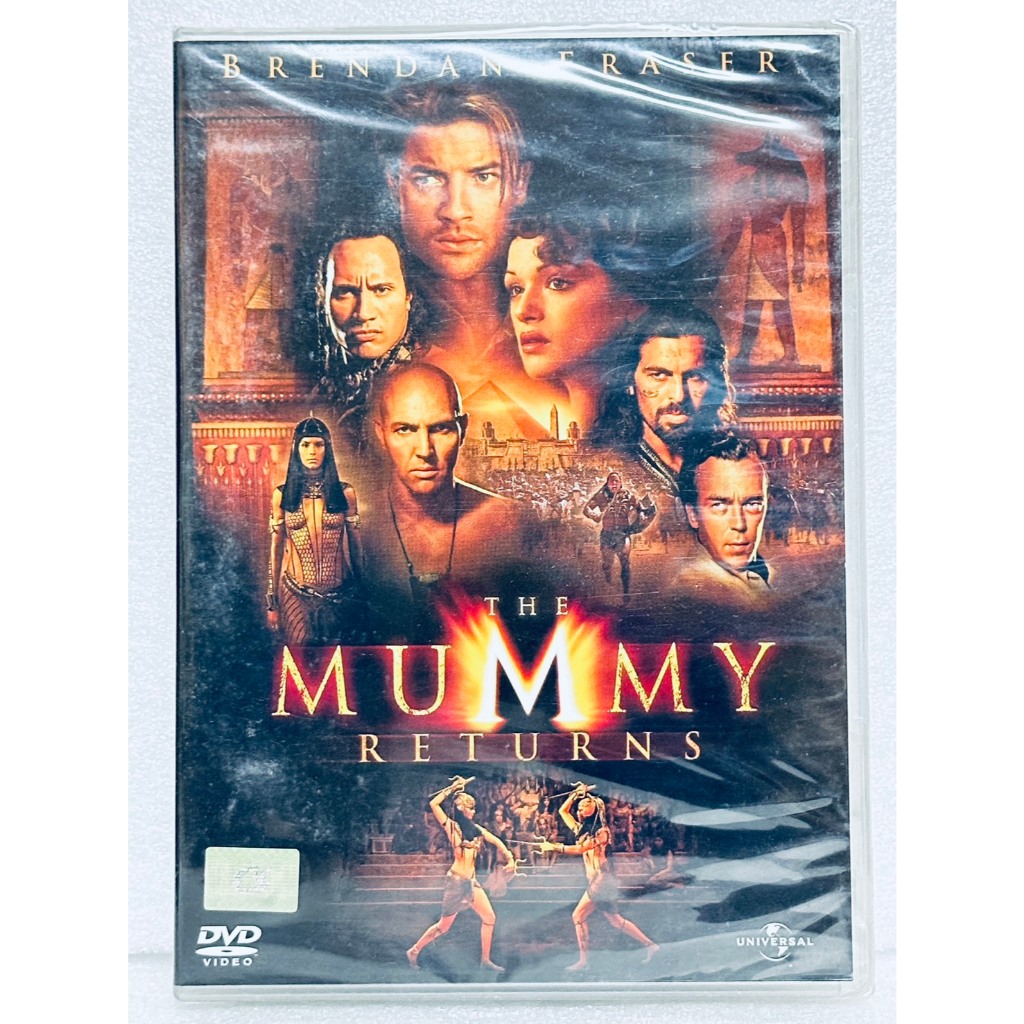 DVD : The Mummy Returns (2001) ฟื้นชีพกองทัพมัมมี่ล้างโลก " Brendan ...