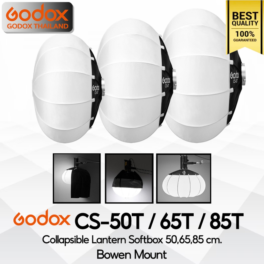 Godox CS-50T 50cm Laterne Softbox Weiche Beleuchtung und Fotografie Modifikator Für Godox MS200-V MS300-V SK400II-V DP400III-V DP600III-V SL60W SL60IID SL60IIBi SL100D SL100Bi und Studio Video Licht