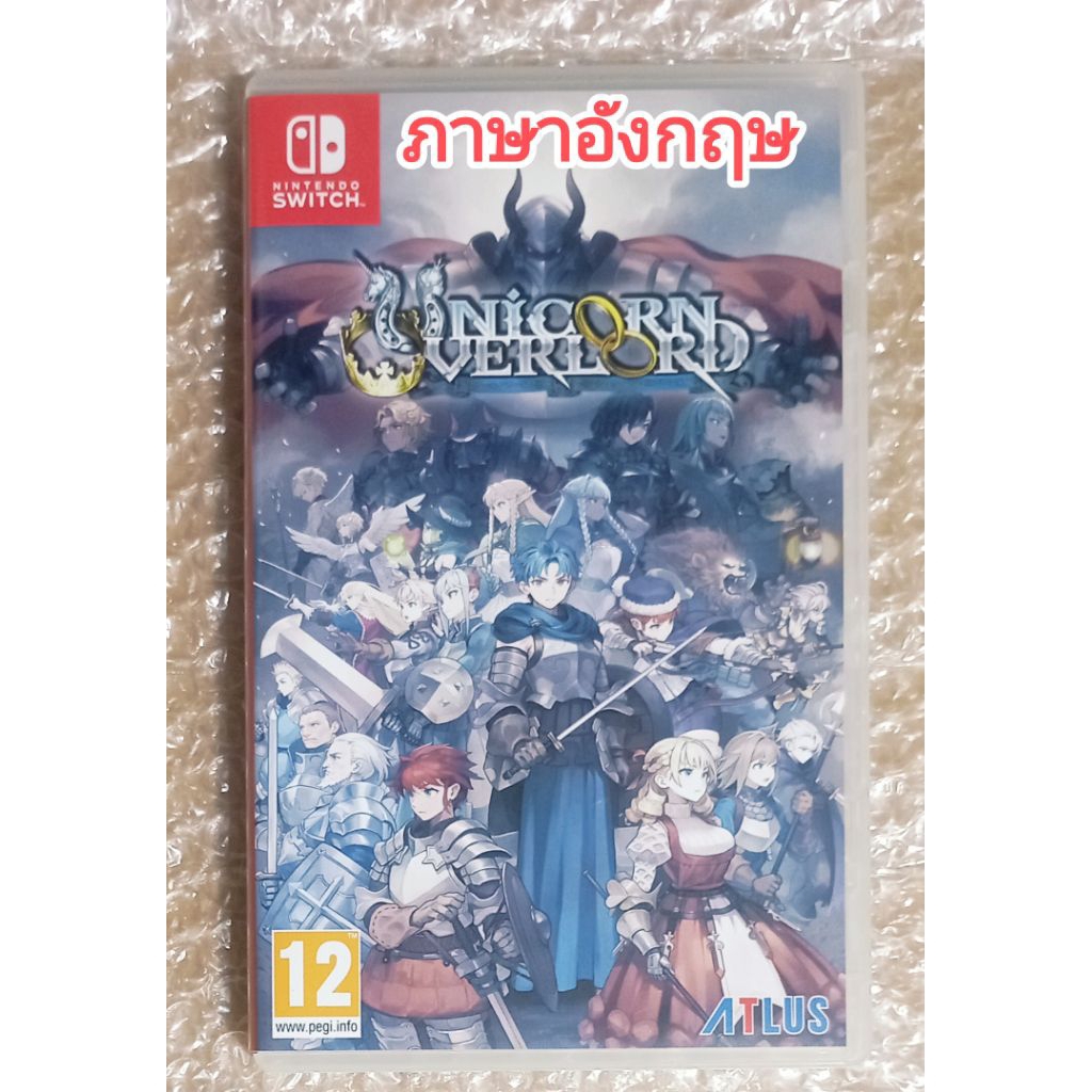 UNICORN OVERLORD ภาษาอังกฤษ ENGLISH NINTENDO SWITCH VANILLAWARE ATLUS ...