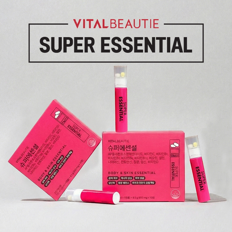 Vital Beautie Super Essential Body & Skin แพค 5 ขวด* 25ml. | Shopee ...