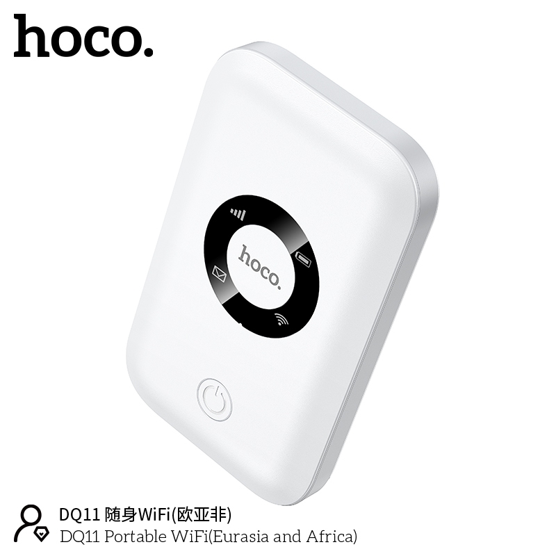 HOCO Pocket Router WiFi 6 เชื่อมต่อไร้สาย 2.4GHz รับส่งข้อมูลความเร็ว ...