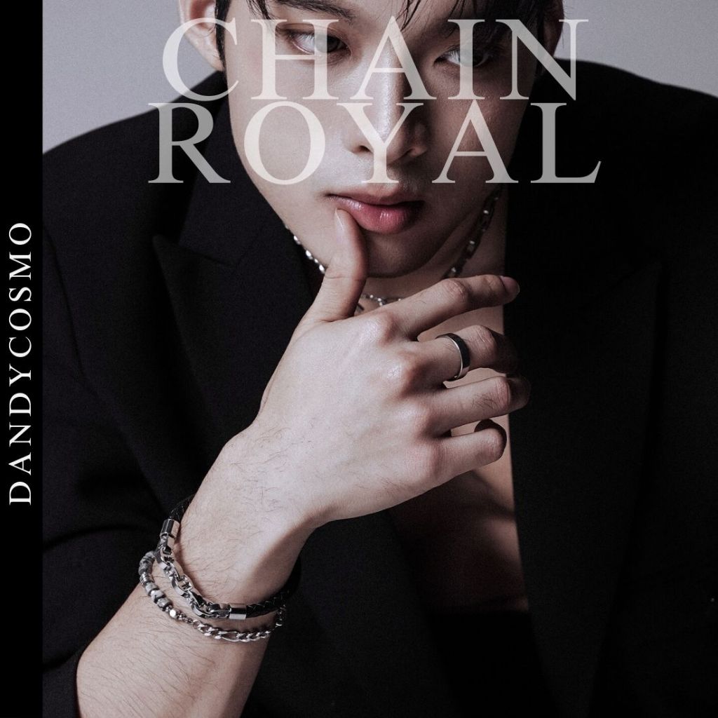 DANDY COSMO |กำไล สร้อยข้อมือ ผู้ชาย รุ่น Leather Chain Royal หนังแท้ ...