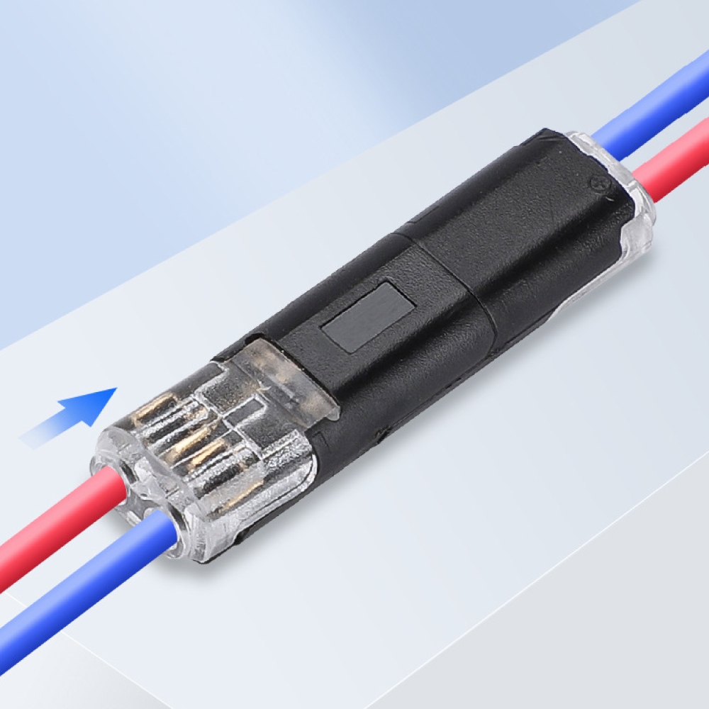 ราคาต่อ 10 ตัว / ขั้วต่อสาย ต่อเร็ว 22-18awg ต่อง่ายไม่ต้องปลอกสาย ...