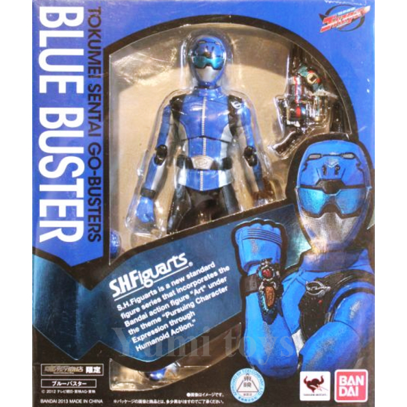S.H.Figuarts Tokumei Sentai Go Busters Blue Buster มือ1 เเท้ (พร้อมส่ง ...