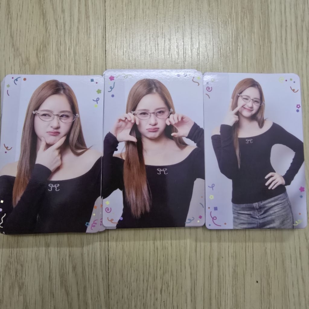 Full set 3 pcs GMMTV Random card Girls Happy Fam Bonds - EmiBonnie