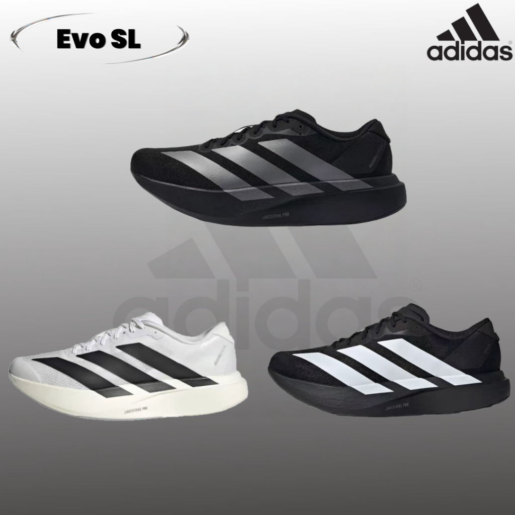[จัดส่งทันที] ของแท้ 100% adidas Adizero Evo SL JR4888 รองเท้าวิ่ง ...
