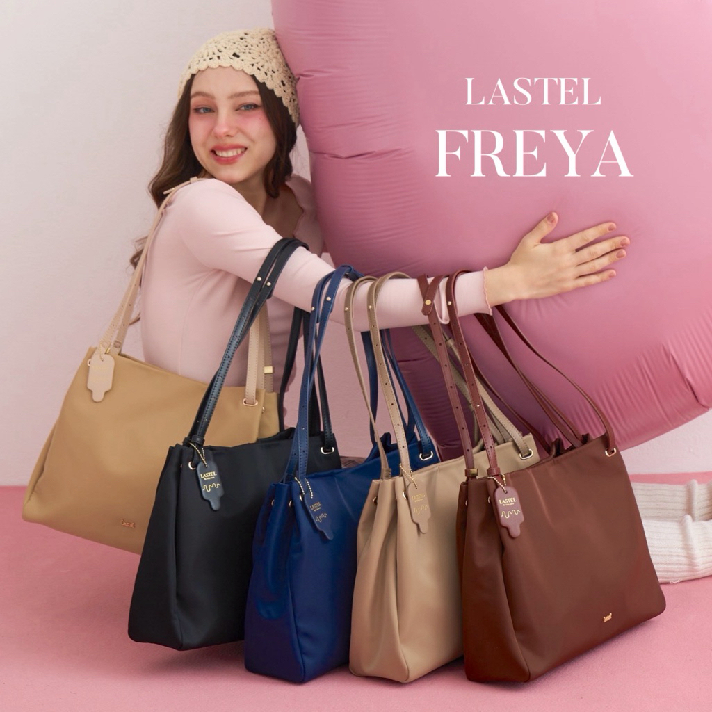 LASTEL - กระเป๋าสะพายรุ่นFreya งานสั่งผลิตปั๊มlastel ผ้าNylonพรีเมี่ยม ...