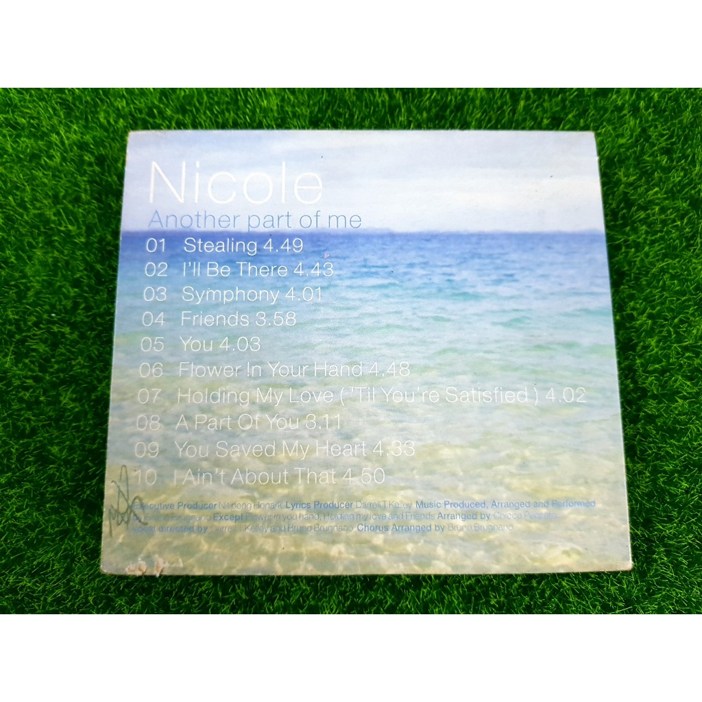 CD แผ่นเพลง Nicole นิโคล เทริโอ อัลบั้ม Another Part of Me