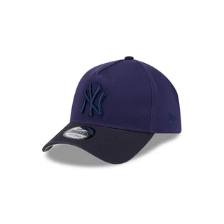 New Era หมวกรุ่น NEW YORK YANKEES SHADE WASH 2-TONE NAVY VISOR LIGHT NAVY 9FORTY AF CAP