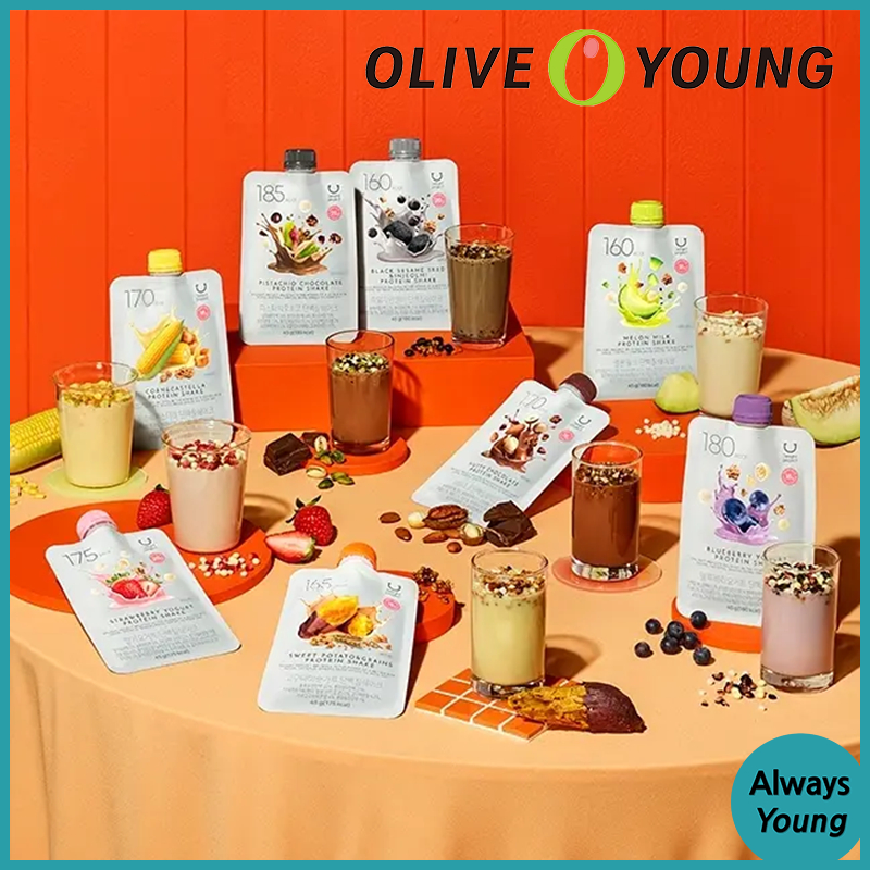 [Delight project] Protein Shake โปรตีนเชค (รสชาติ 8 แบบ)_Olive Young ...