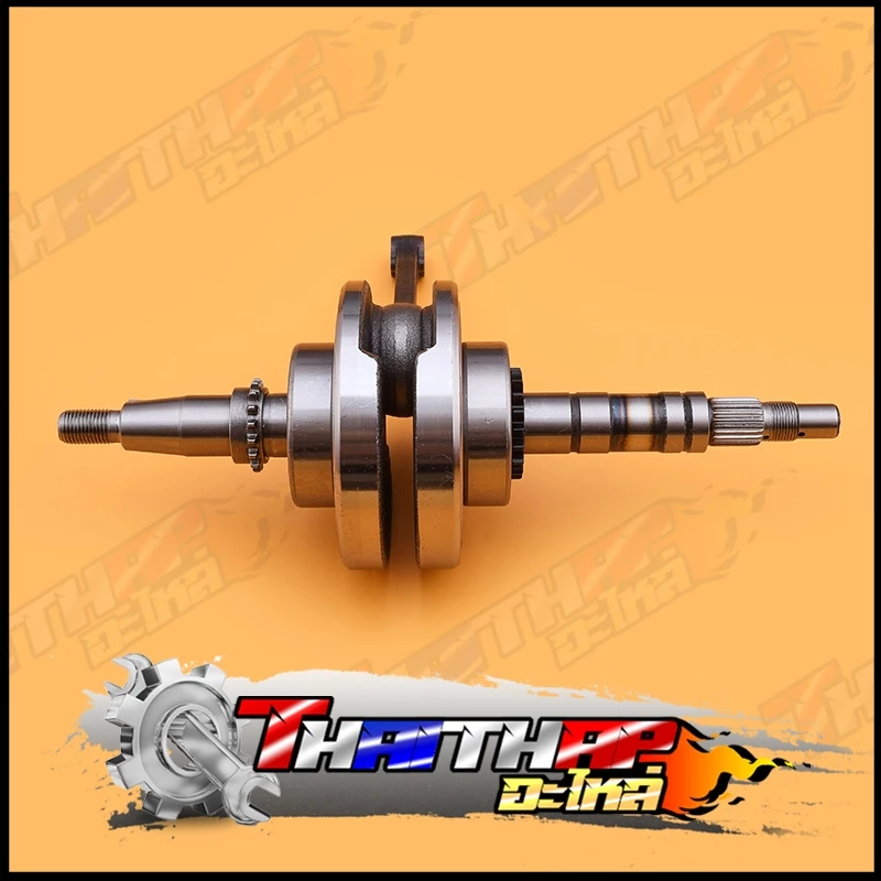 ข้อเหวี่ยง KPH wave125 R/S/X/I บังลม dream125 ชุดเพลาข้อเหวี่ยง ้แบบเดิม ไม่ชัก พร้อมลูกปืน ข้อเหวี่ยง125 รูปที่ 3