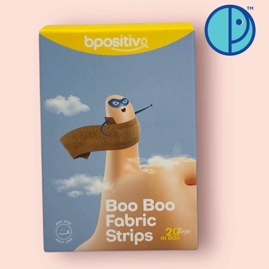 bpositive Boo Boo Fabric , Tan Plaster Strips บีโพซิทีฟ บูบู พลาสเตอร์ ...
