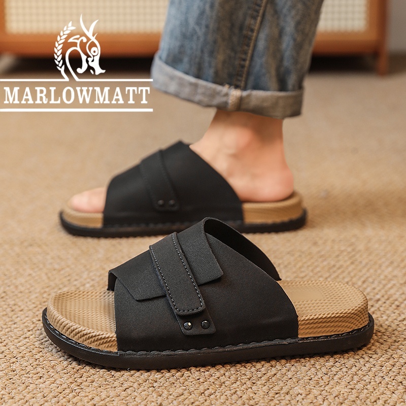 Marlowmatt รองเท้าแตะผู้ชาย | กันน้ํากันลื่นน้ําหนักเบาสบาย | 2026 รองเท้าแตะสไตล์ใหม่