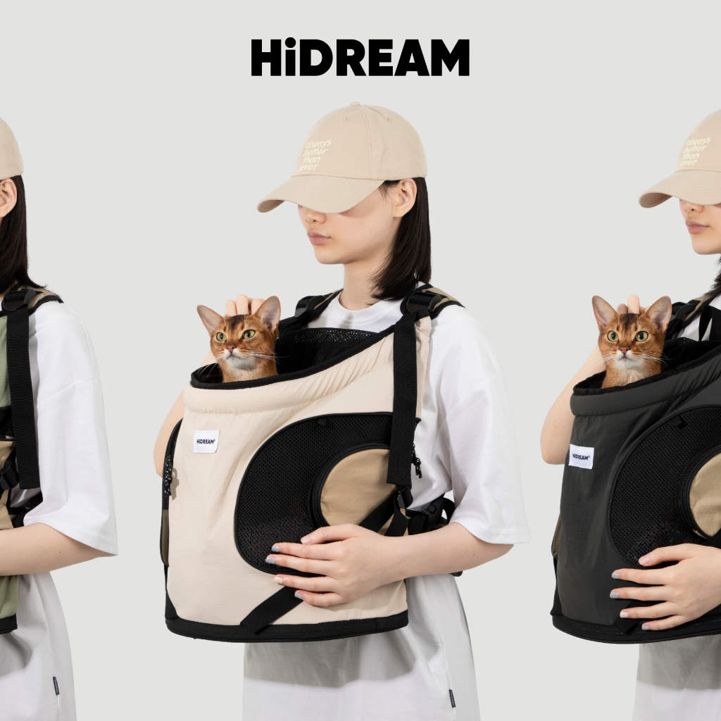 [ส่งด่วน] HiDREAM กระเป๋าสัตว์เลี้ยงสะพายอก Front Carry Pet Carrier ...