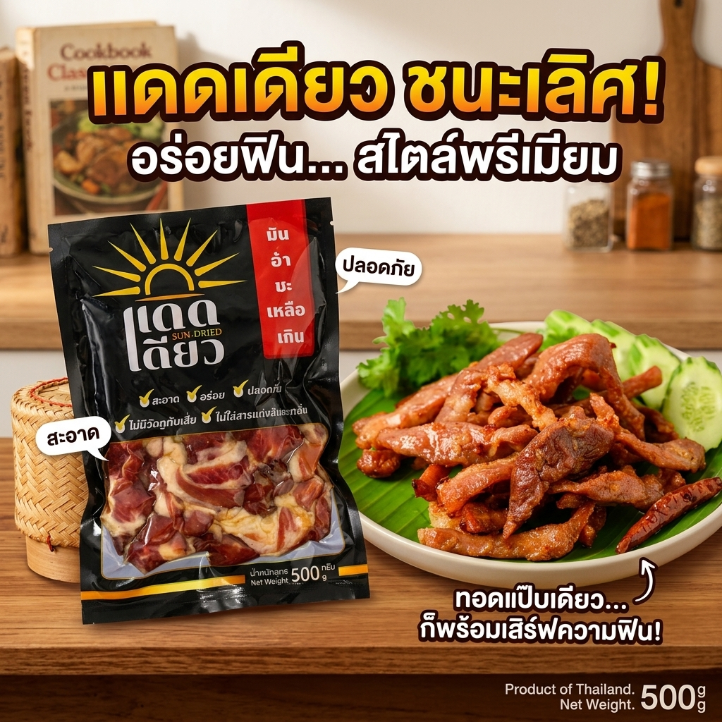 สินค้าจาก แดดเดียวพรีเมี่ยม