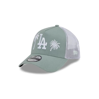 New Era หมวกรุ่น LOS ANGELES DODGERS RESORT EVEREST GREEN 9FORTY AF TRUCKER CAP