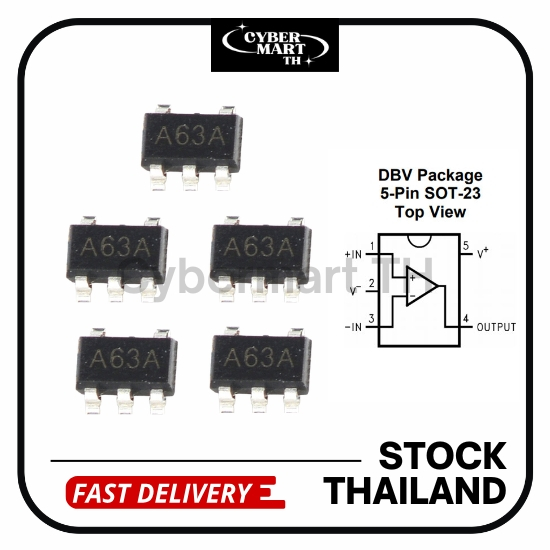 A63A SOT23-5 LM321 Low Power Single Operational Amplifier (5Pcs ...