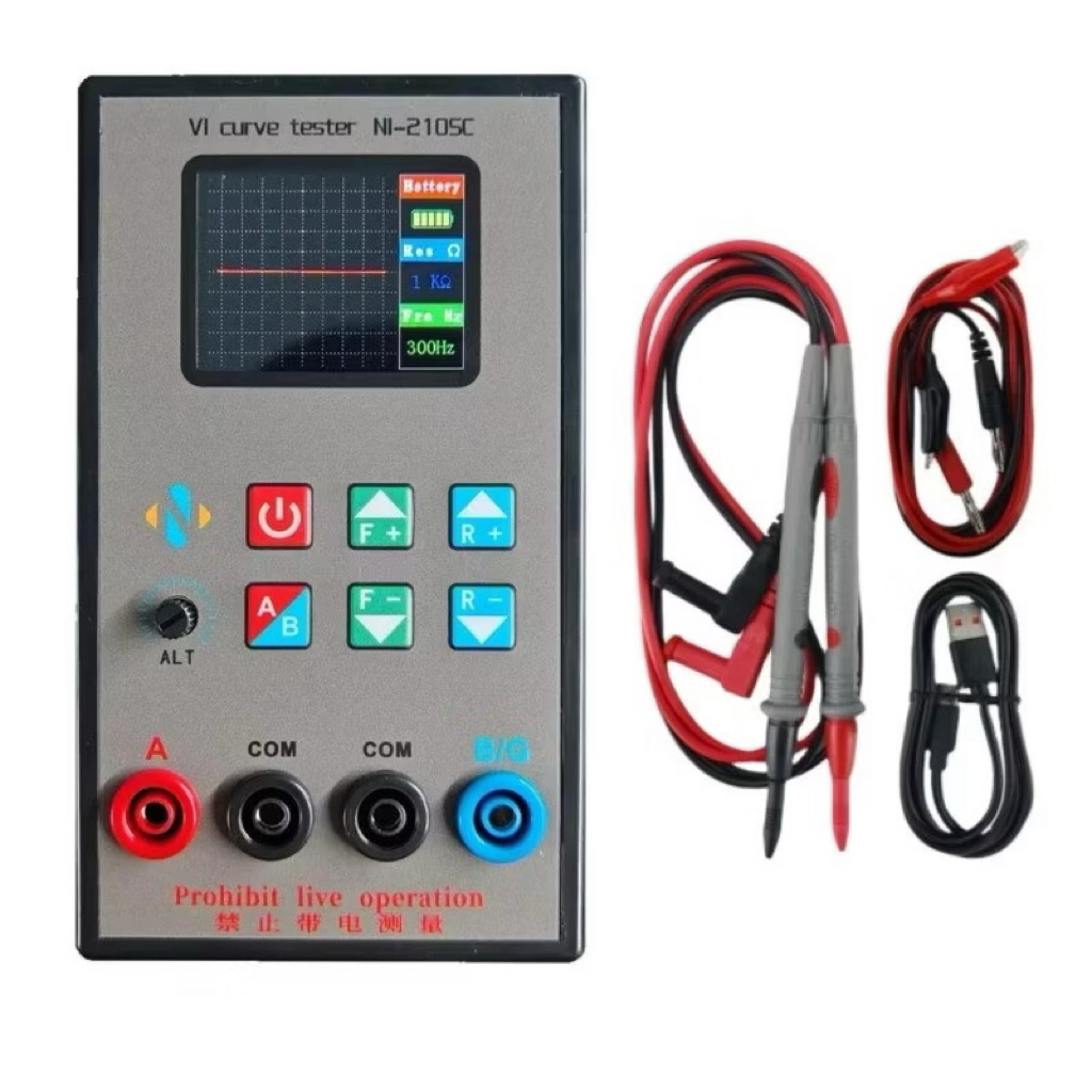 Neuer TSH-210 Zweikanal VI-Kurven-Tester zur Leiterplattenprüfung, ASA-Tester, Werkzeug zur Analogen Signaturanalyse, MAX 120 Vp-p