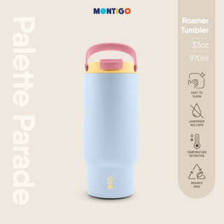MONTIGO Palette Parade Roamer Tumbler Palette Blue 33OZ / 970ml (cốc giữ lạnh - nóng)