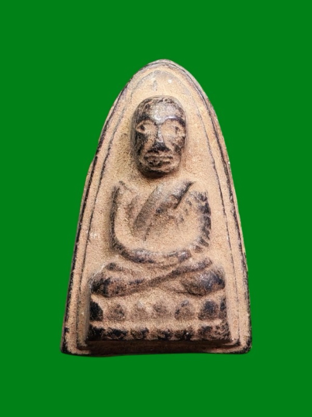 LP Tuad Sacred Herb Amulet, Wat Chang Hai, 1970, Mixed Sacred Powder 1954, by Phra Kru Baika Khao