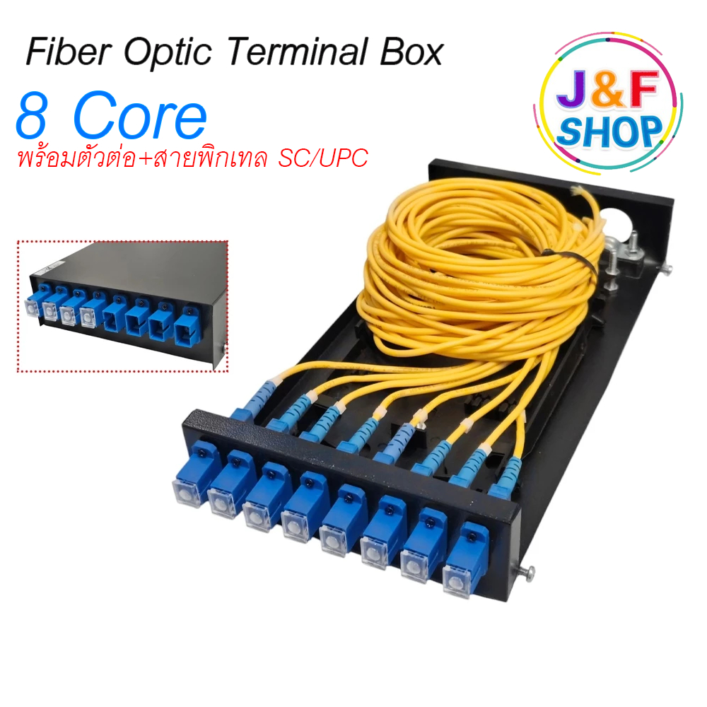 Fiber Optic Termination Box 8 Core Mini ODF สำหรับ SC/UPC สำหรับงาน ...